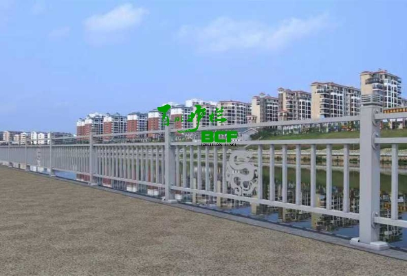 山东诸城河道护栏工程