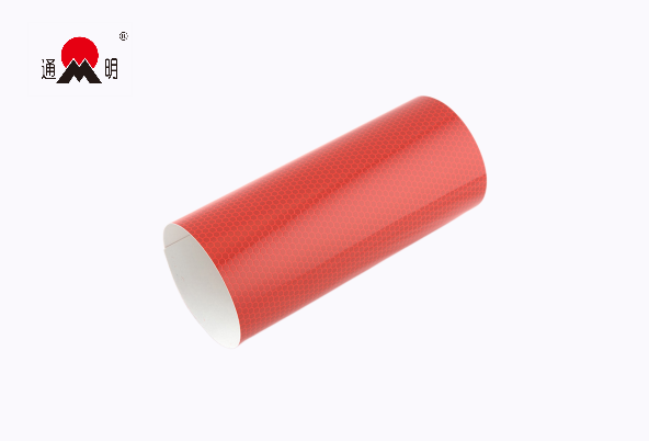 TM1800玻璃微珠型高强级反光膜-红色